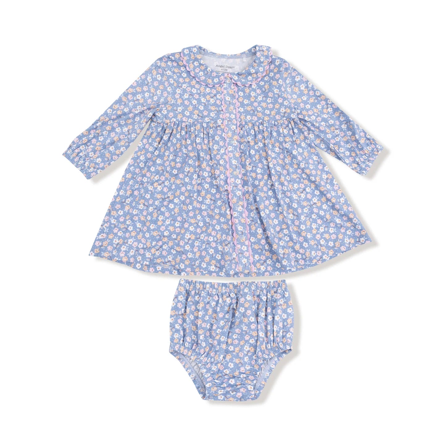 Calico Country Jill Dress 6-12 months - Doodlebug's Children's Boutique