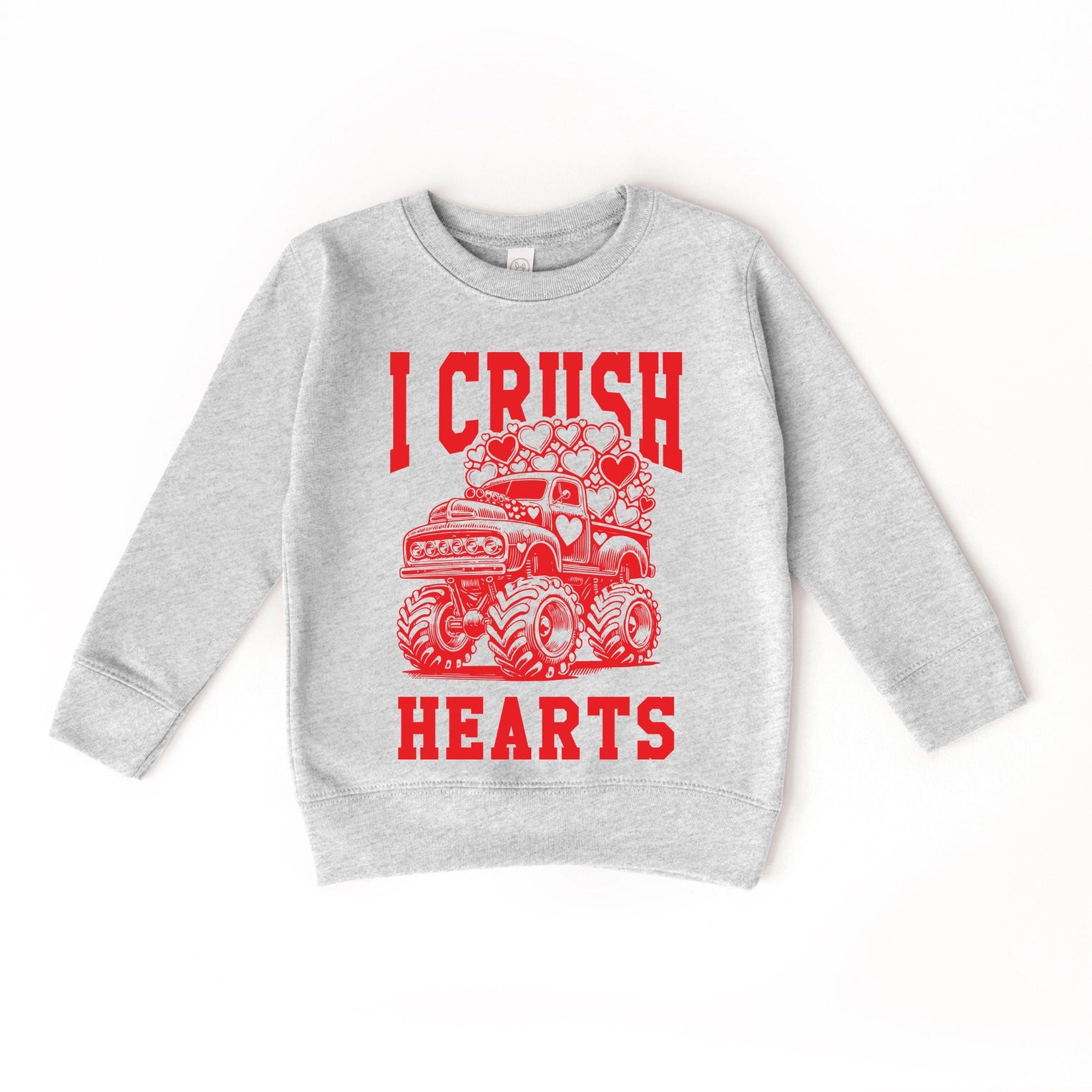 I Crush Hearts Sweatshirt - Doodlebug's Children's Boutique
