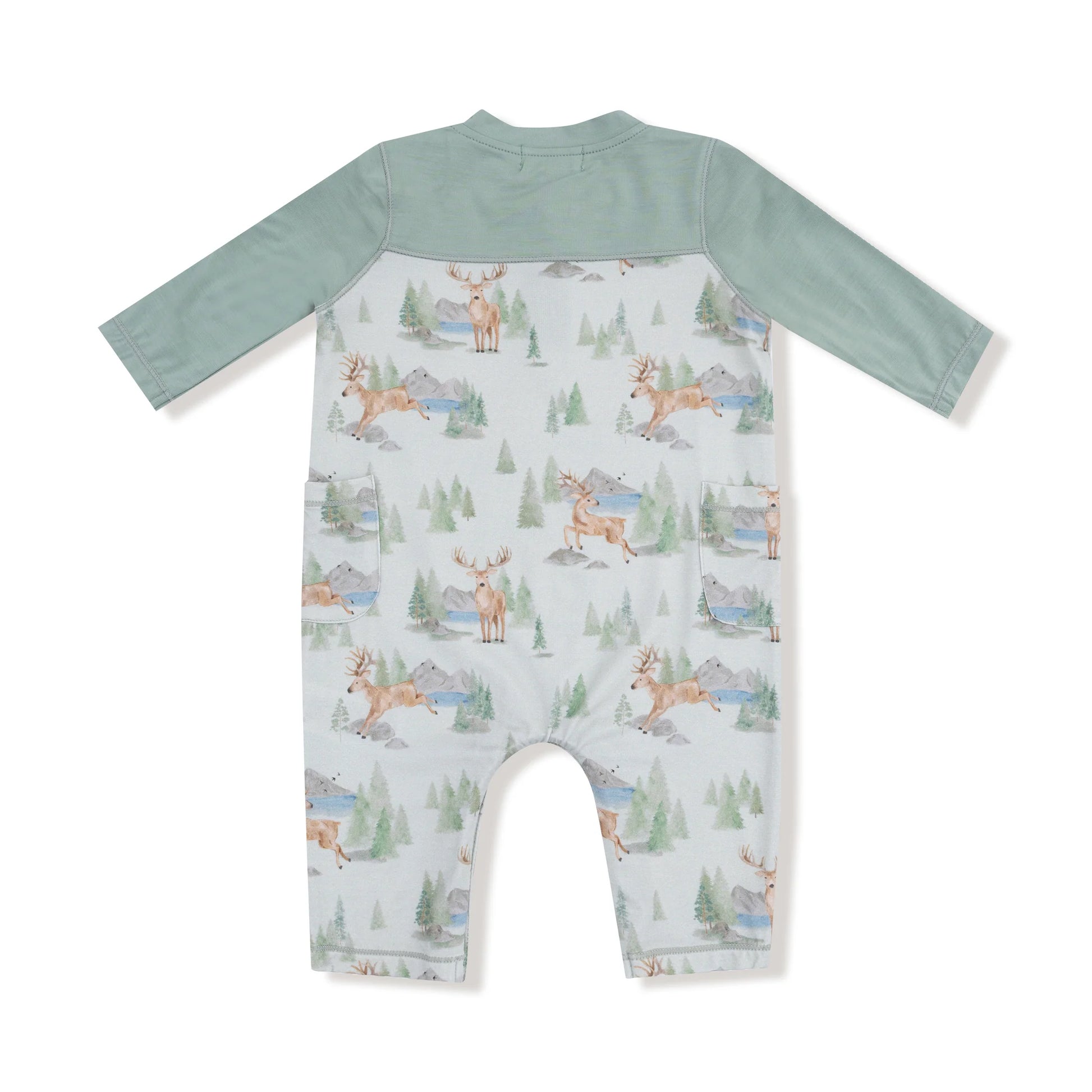 Buck Deer Romper - Doodlebug's Children's Boutique