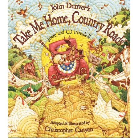 John Denver's Take Me Home, Country Roads Book  - Doodlebug's Children's Boutique