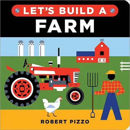Lets Build A Farm Book  - Doodlebug's Children's Boutique