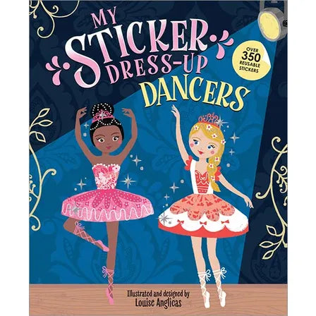 My Sticker Dress-Up Dancers Book  - Doodlebug's Children's Boutique