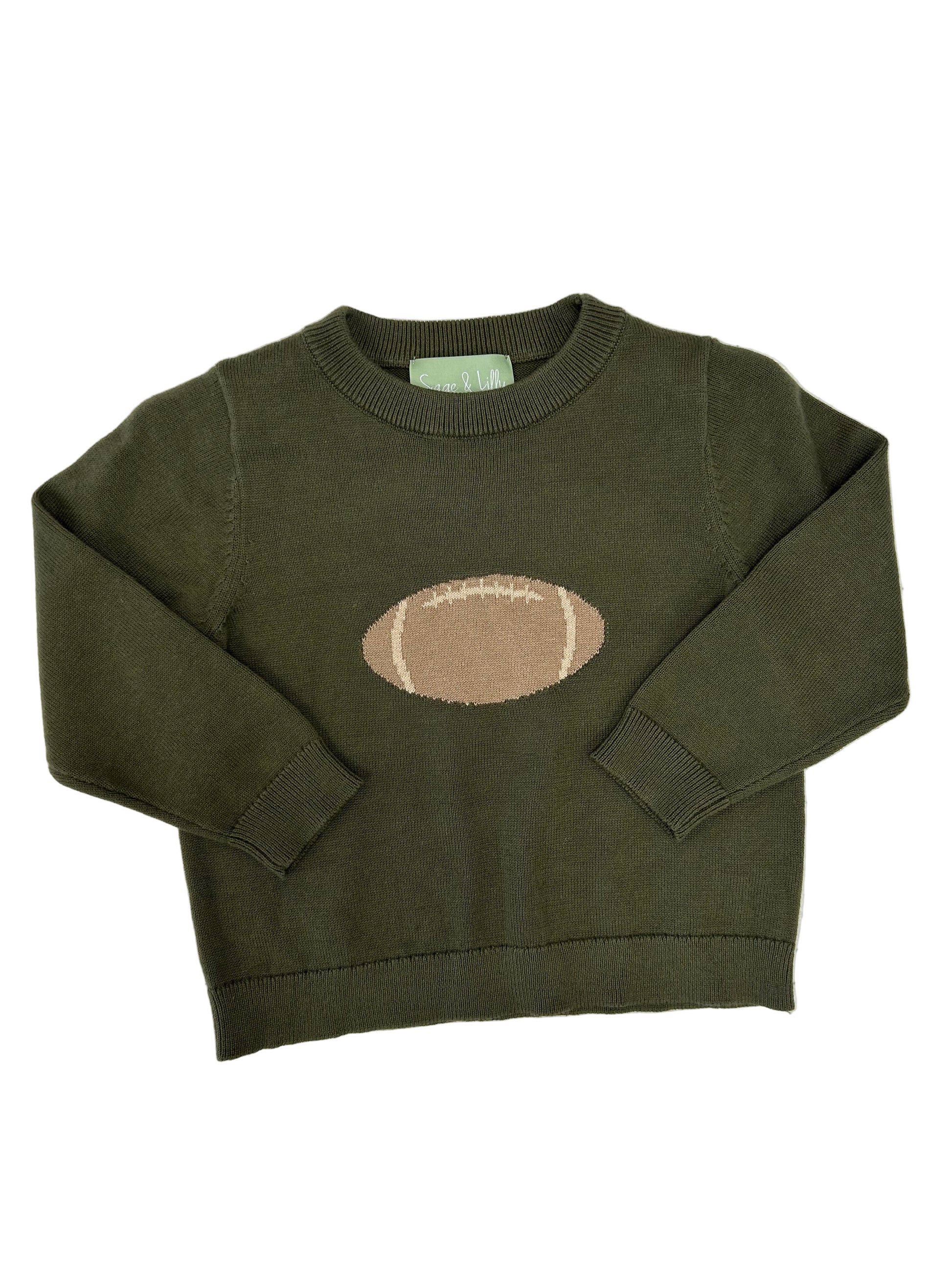 Football Sweater - Doodlebug's Children's Boutique