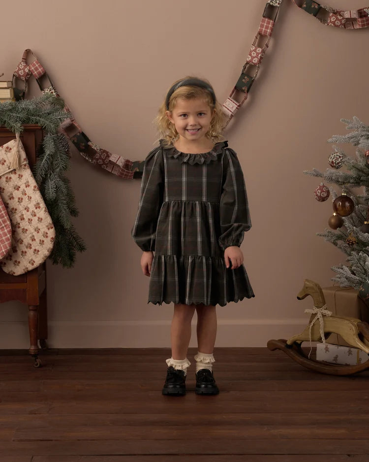 Fran Dress in Holiday Plaid
