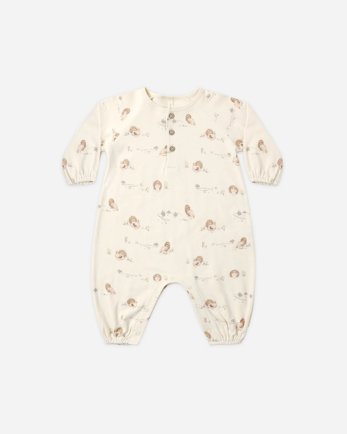 Henley Bubble Jumpsuit in Turkey - Doodlebug's Children's Boutique
