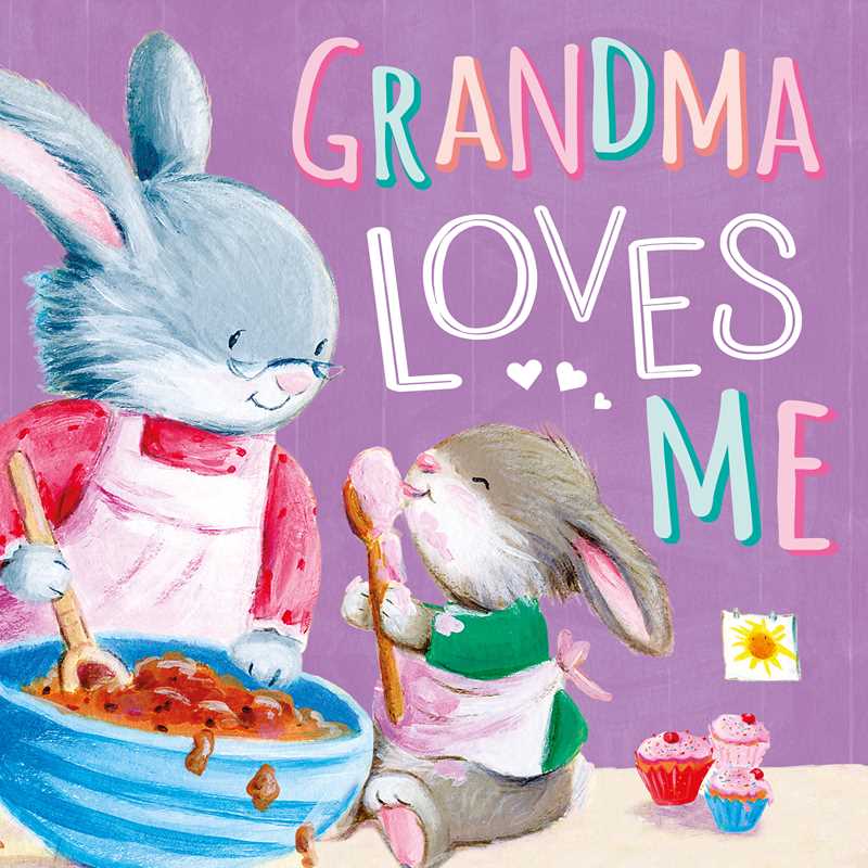 Grandma Loves Me Book - Doodlebug's Children's Boutique