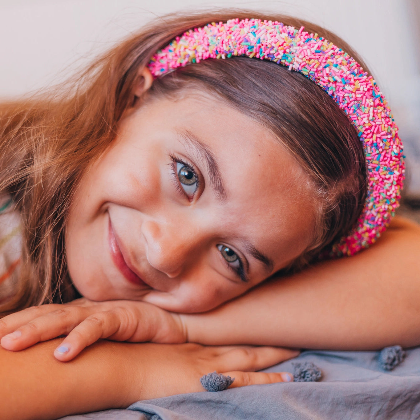 Rainbow Sprinkles Headband - Doodlebug's Children's Boutique