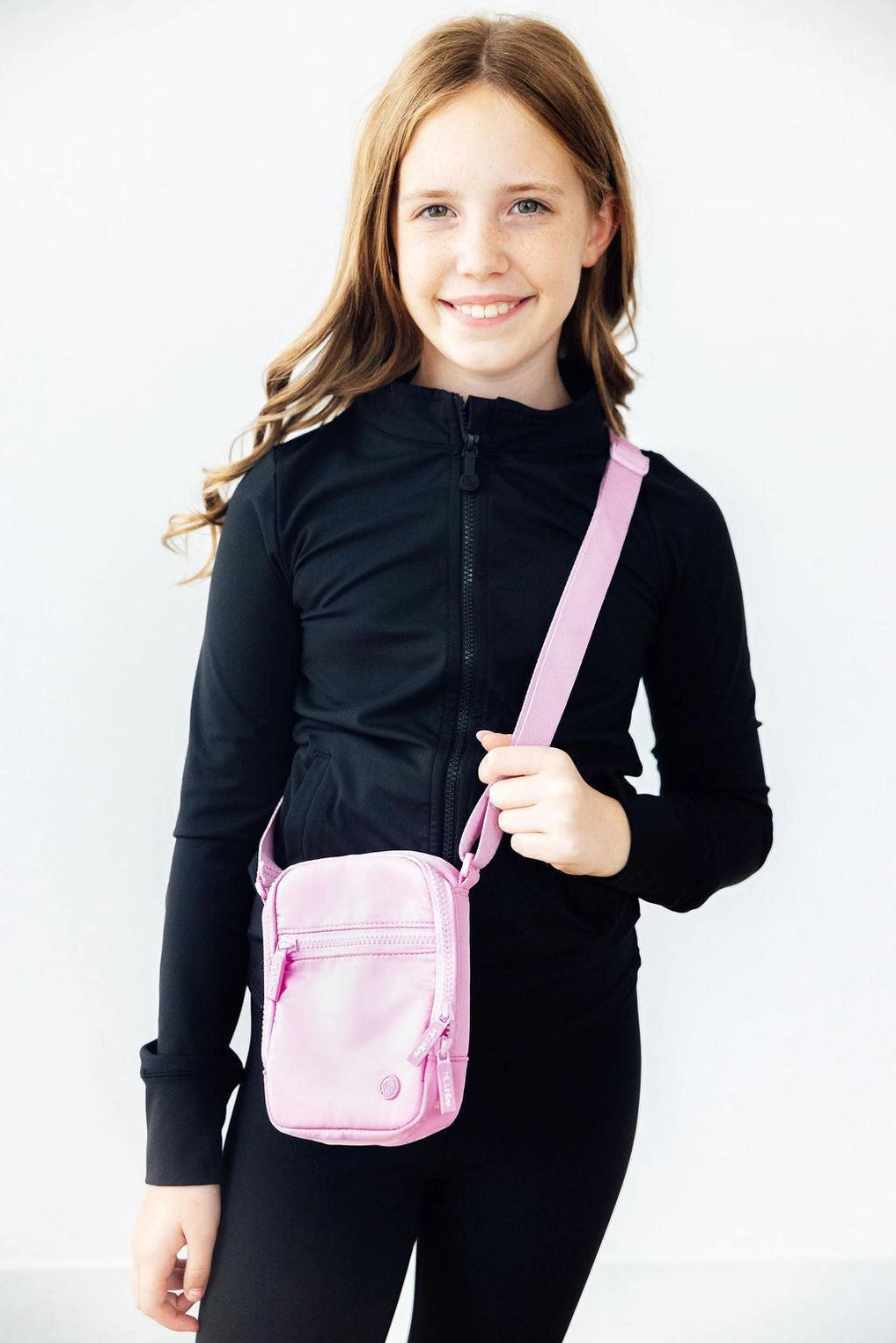 Bubblegum Pink Crossbody Bag - Doodlebug's Children's Boutique