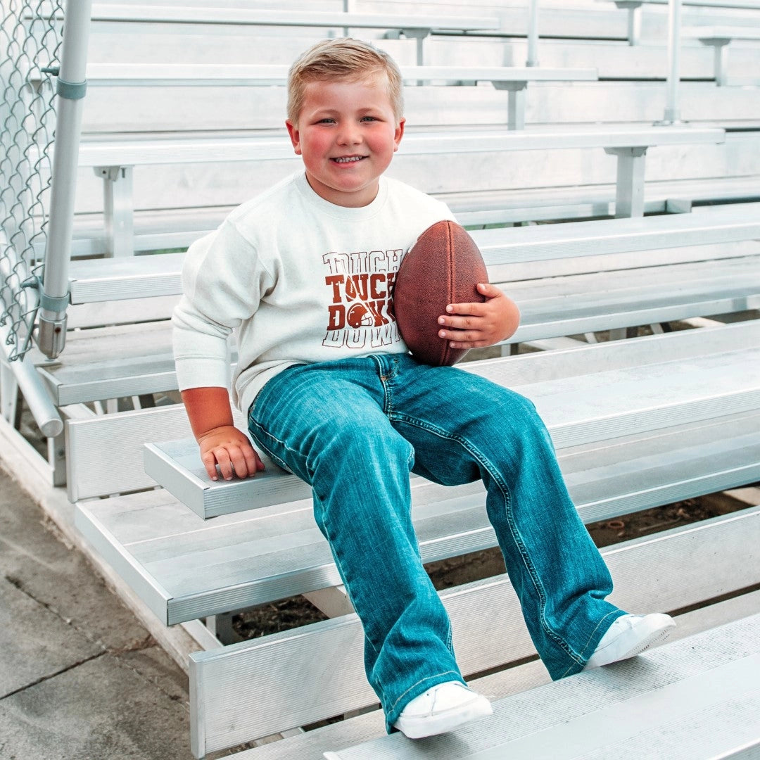 Touchdown Sweatshirt  - Doodlebug's Children's Boutique