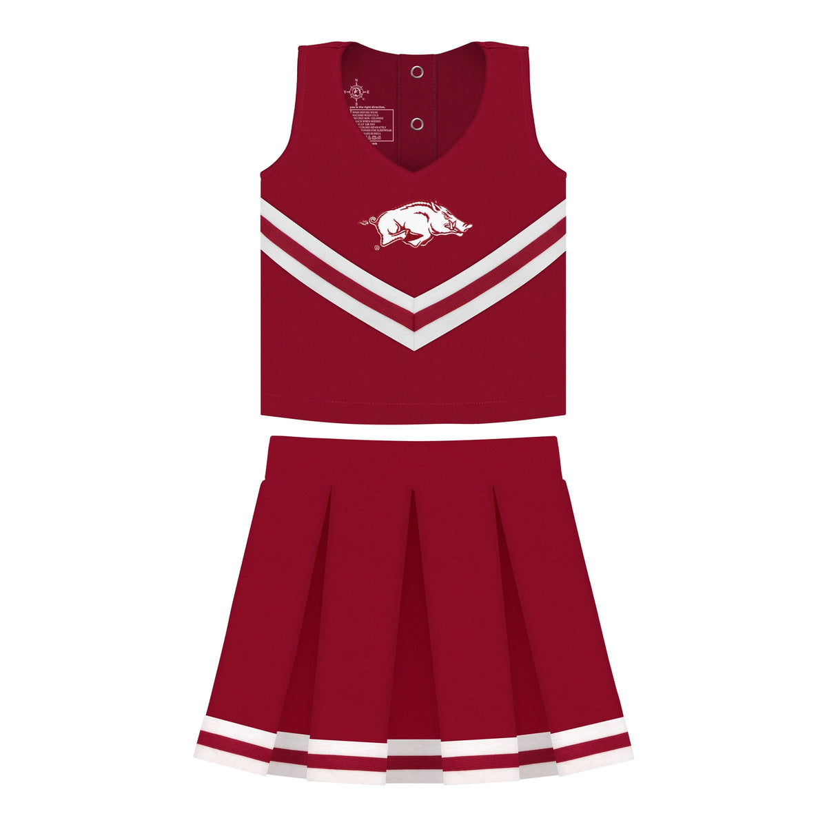 Razorback Cheer Set with Bloomer - Doodlebug's Children's Boutique