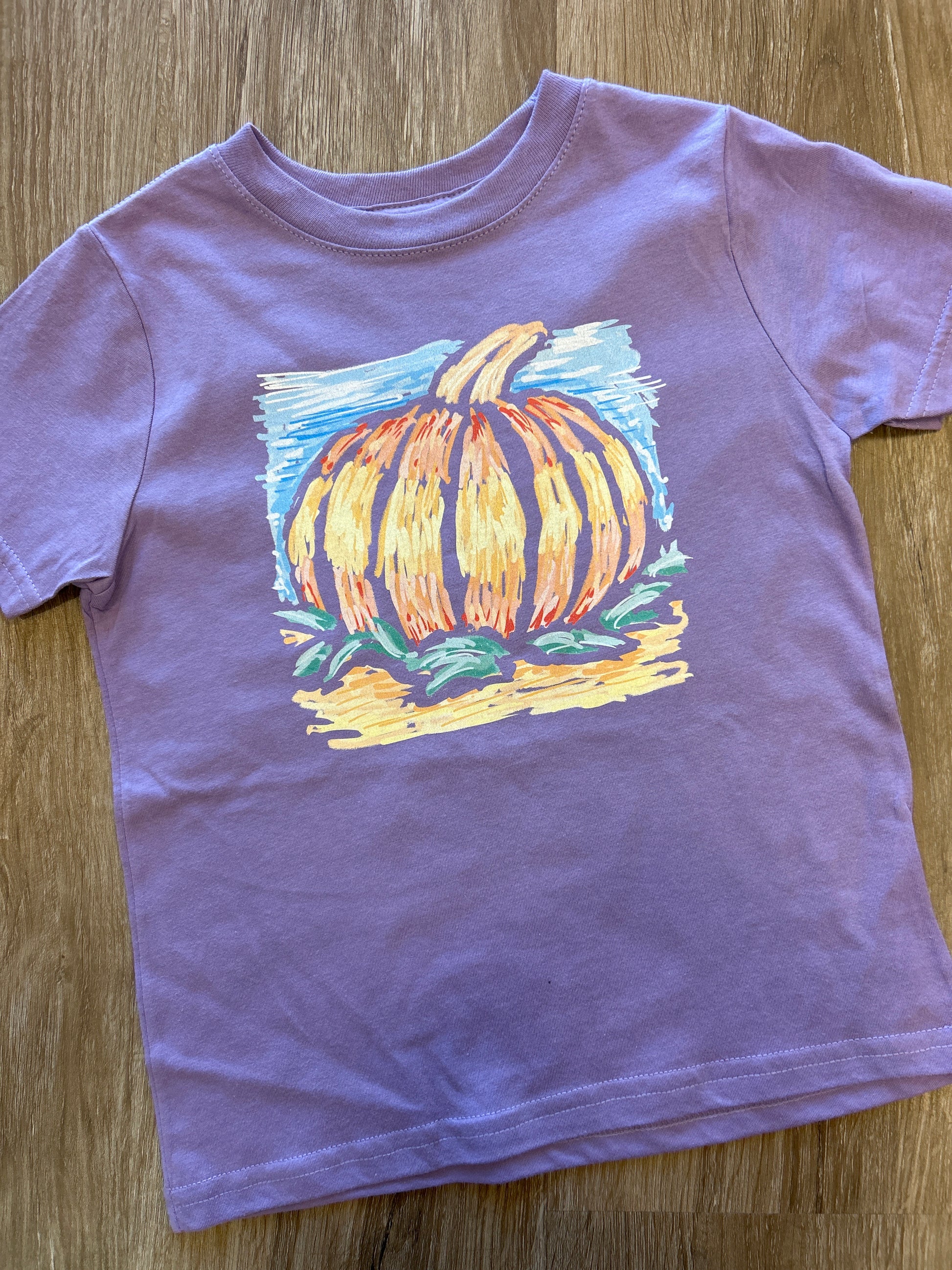 Colorful Pumpkin Shirt  - Doodlebug's Children's Boutique