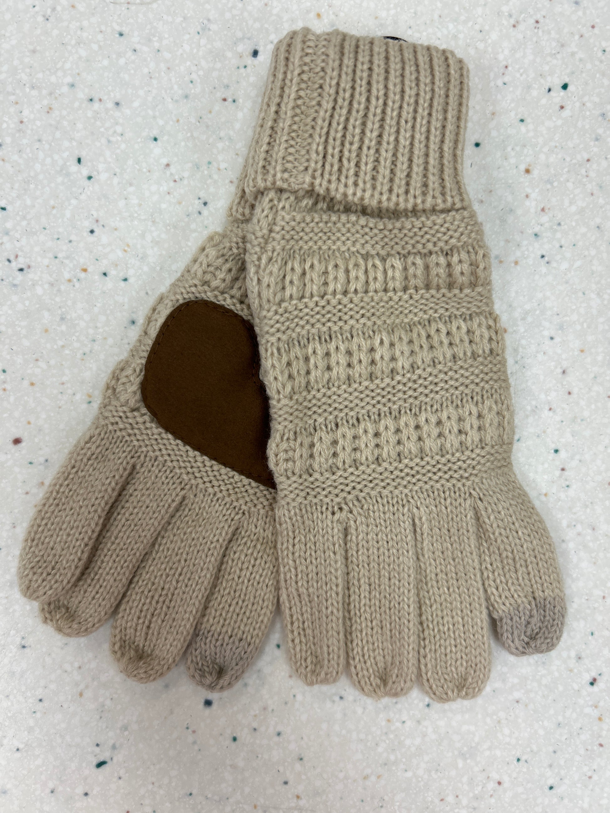 Beige Kids Gloves - Doodlebug's Children's Boutique