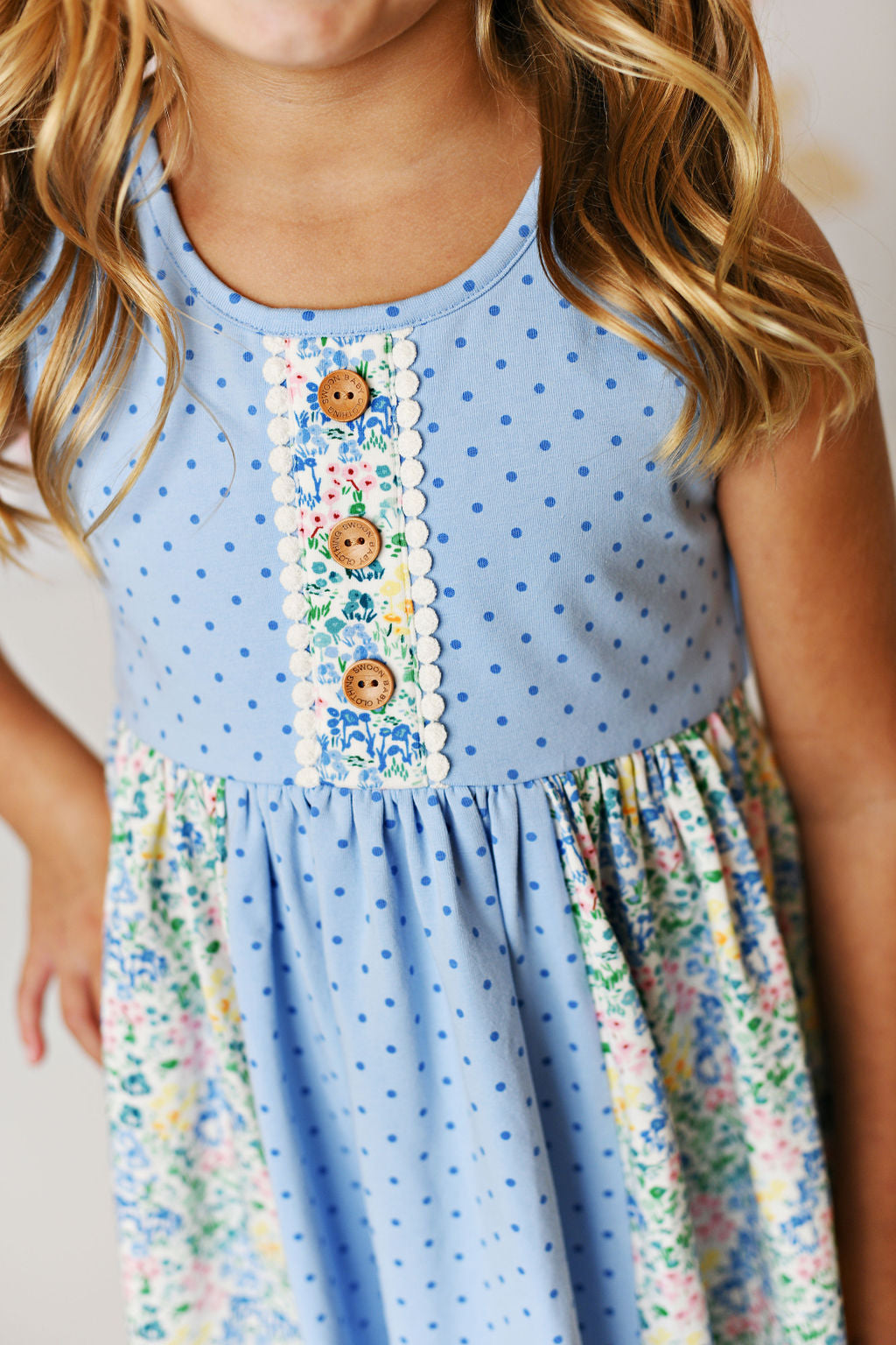 Watercolor Floral Bliss Dress  - Doodlebug's Children's Boutique