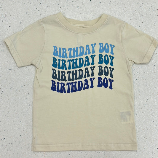 Birthday Boy Tee  - Doodlebug's Children's Boutique