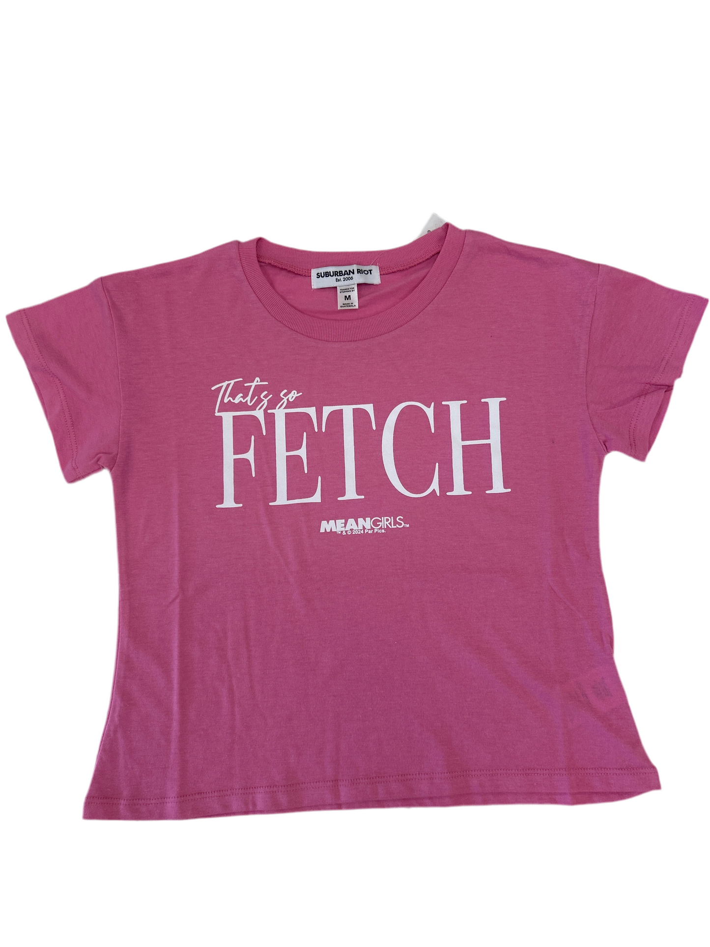 So Fetch Boxy Crop Tee  - Doodlebug's Children's Boutique