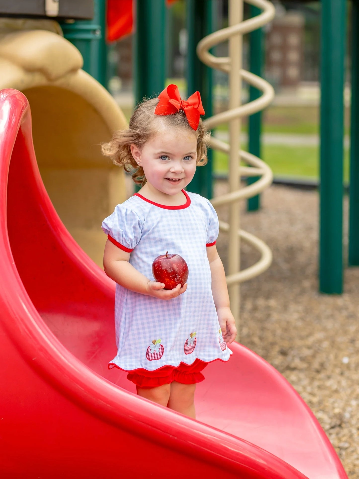 Apple Trio Bloomer Set - Doodlebug's Children's Boutique