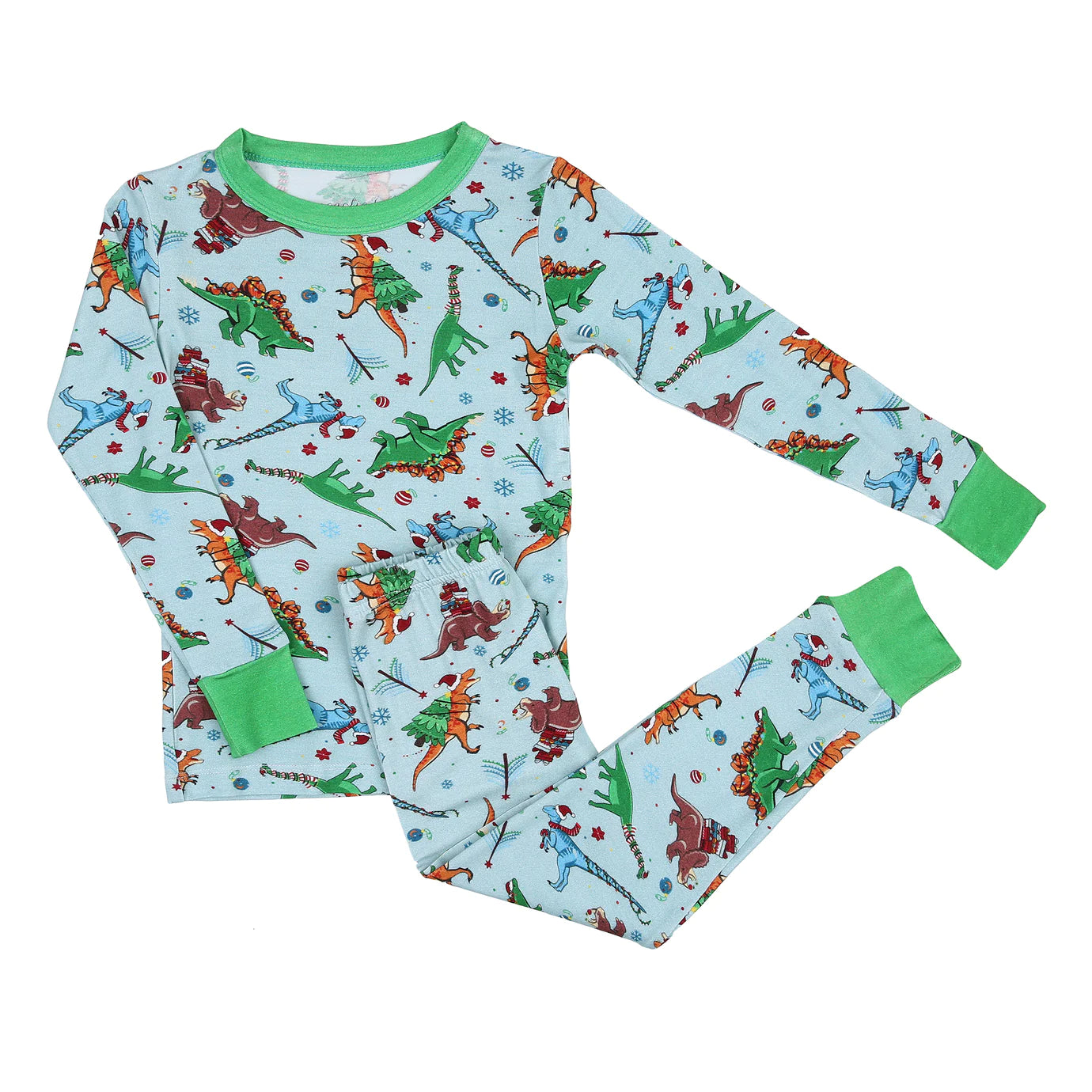 Dino Christmas Pajamas  - Doodlebug's Children's Boutique