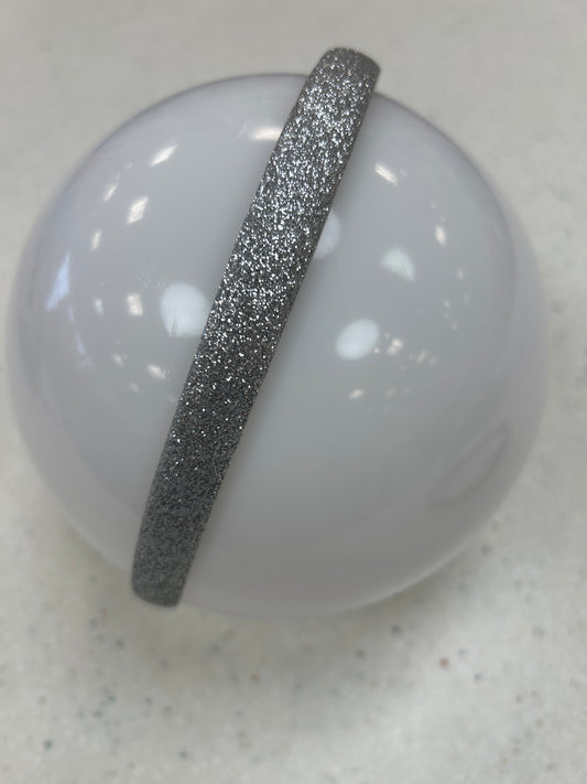Silver Glitter Headband - Doodlebug's Children's Boutique