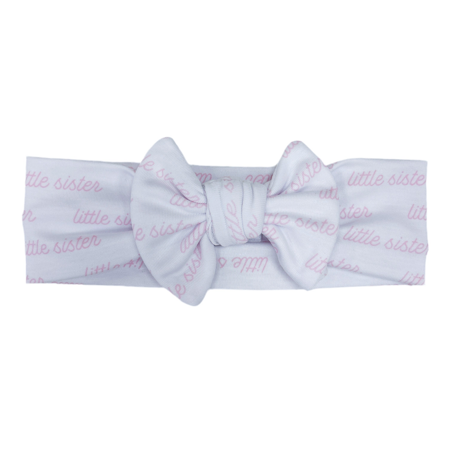Little Sister Printed Headband - Doodlebug's Children's Boutique