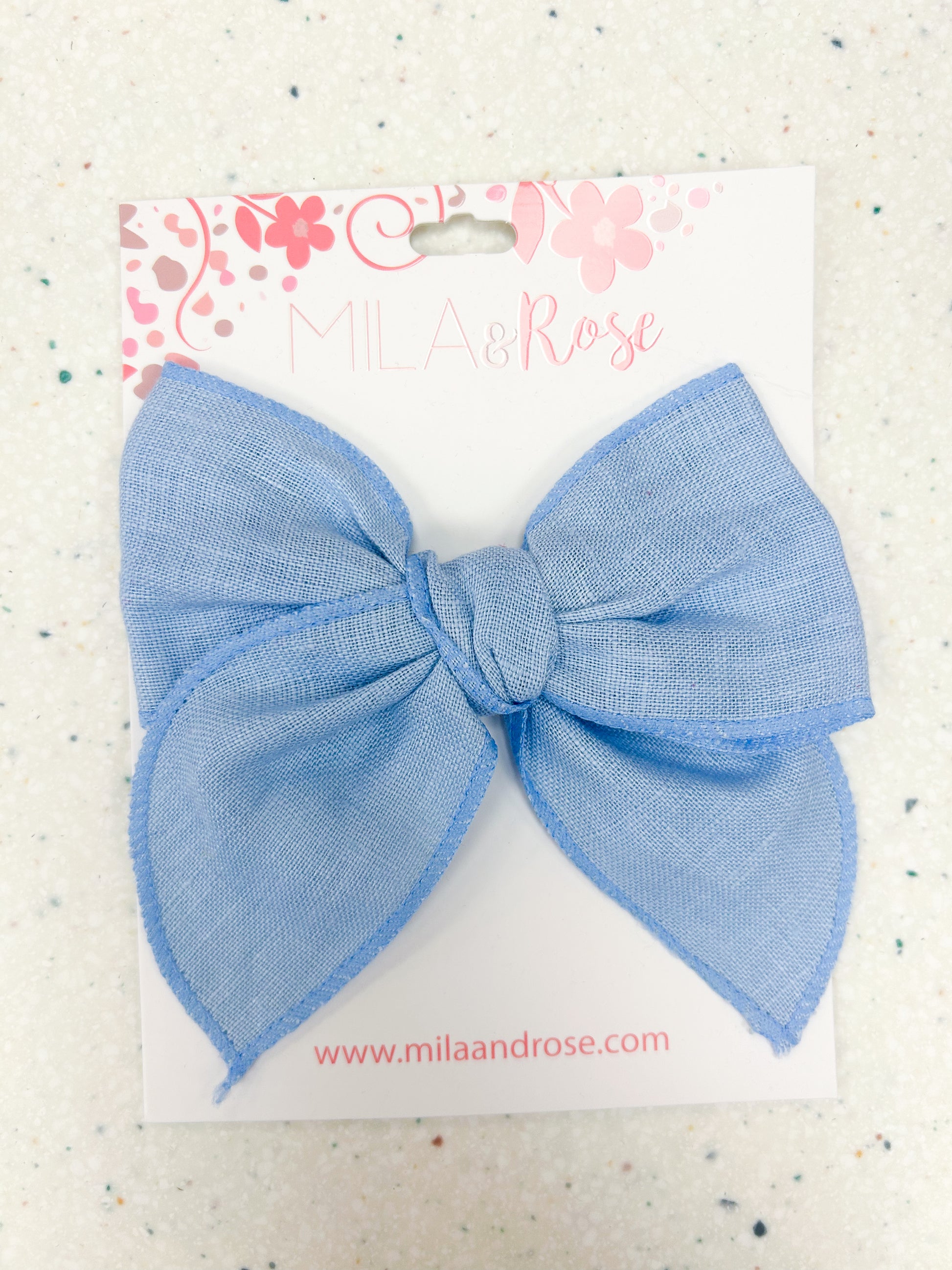 Bluebird Classic Bow - Doodlebug's Children's Boutique