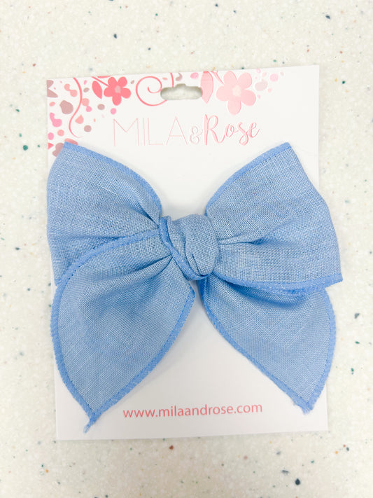 Bluebird Classic Bow - Doodlebug's Children's Boutique
