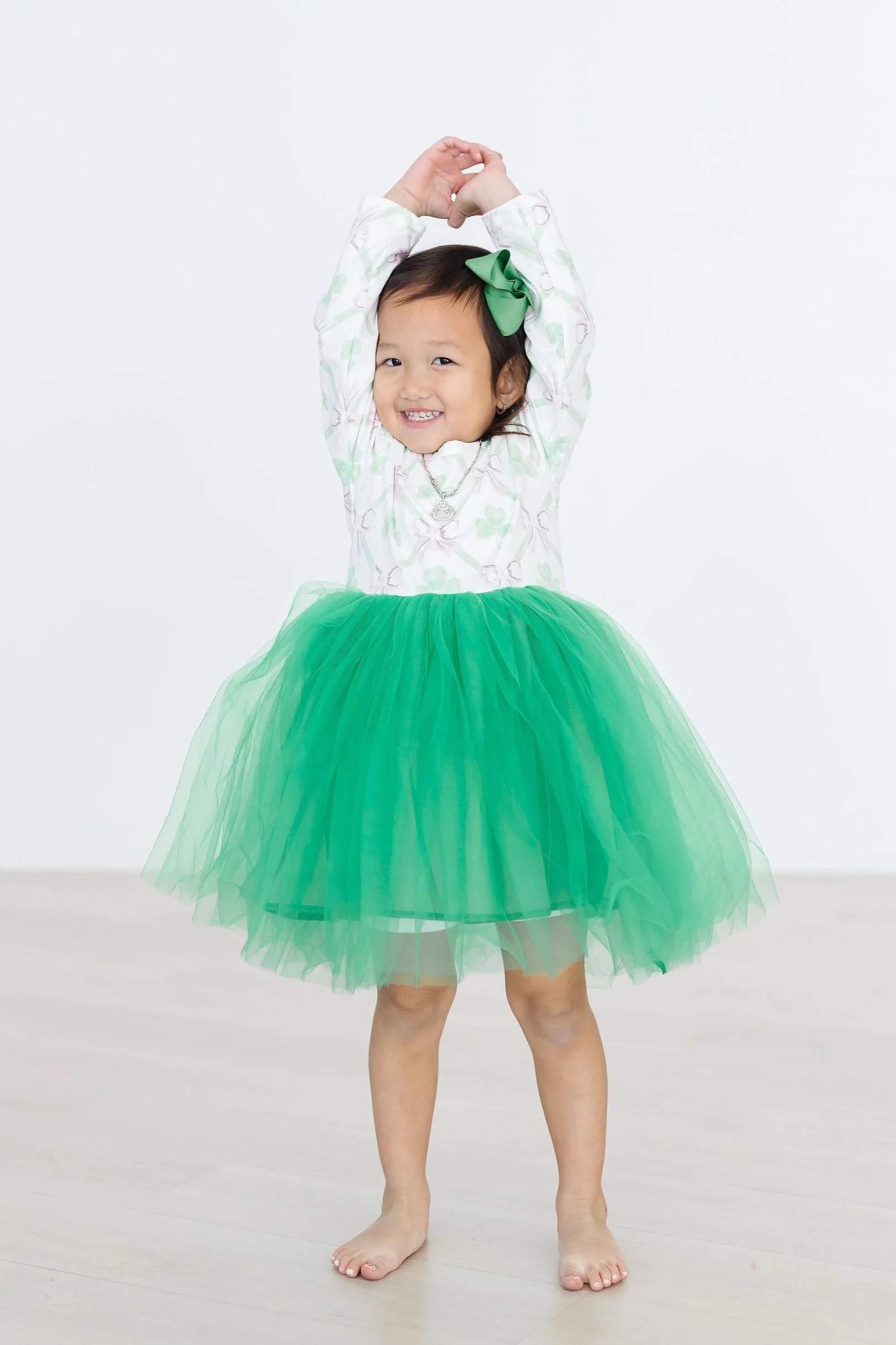 Clover Cutie Tutu Dress - Doodlebug's Children's Boutique
