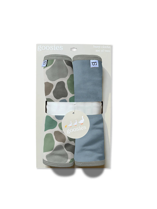 Camo Burp Cloth Set - Doodlebug's Children's Boutique
