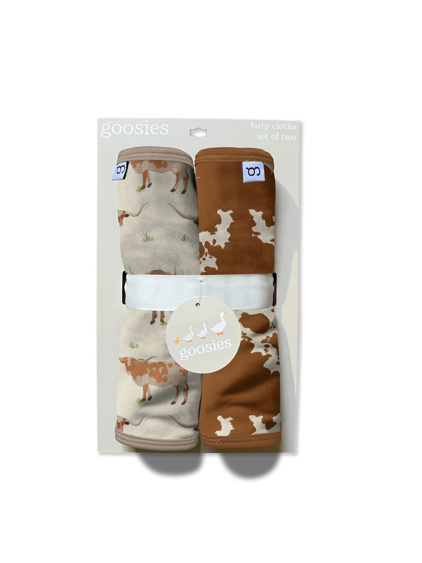 Longhorns Burp Cloth Set - Doodlebug's Children's Boutique