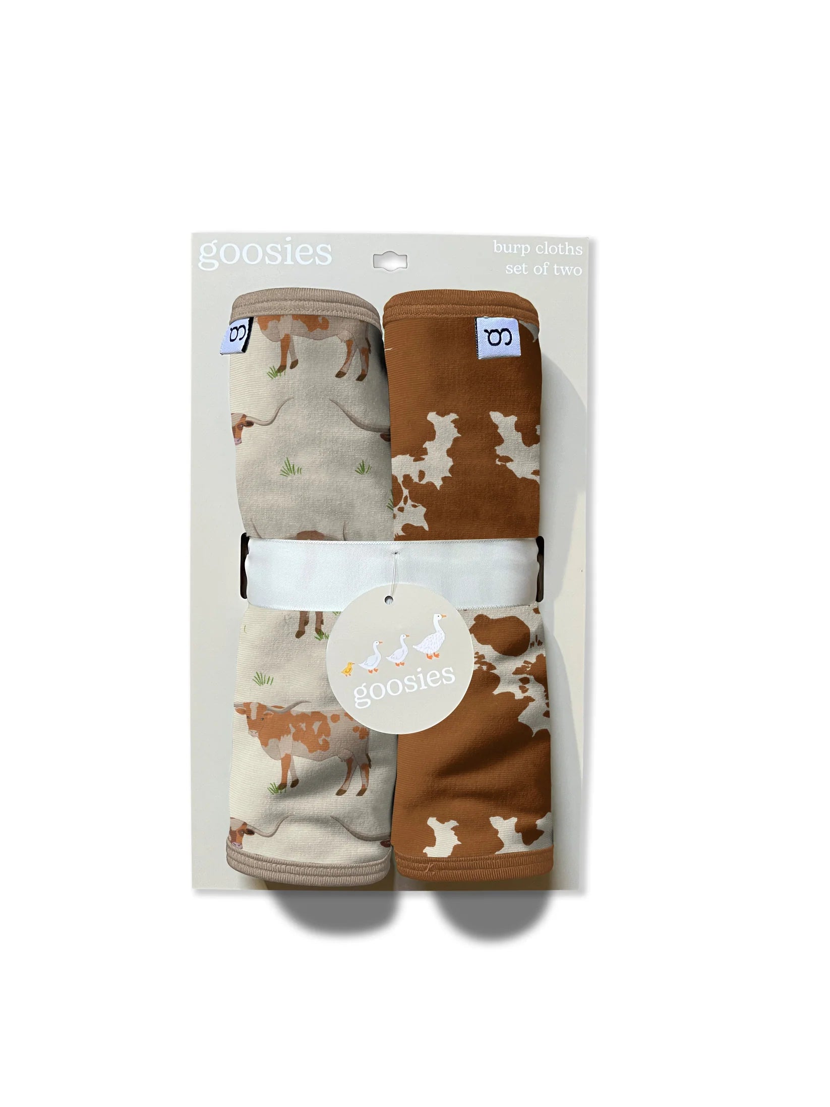 Longhorns Burp Cloth Set - Doodlebug's Children's Boutique