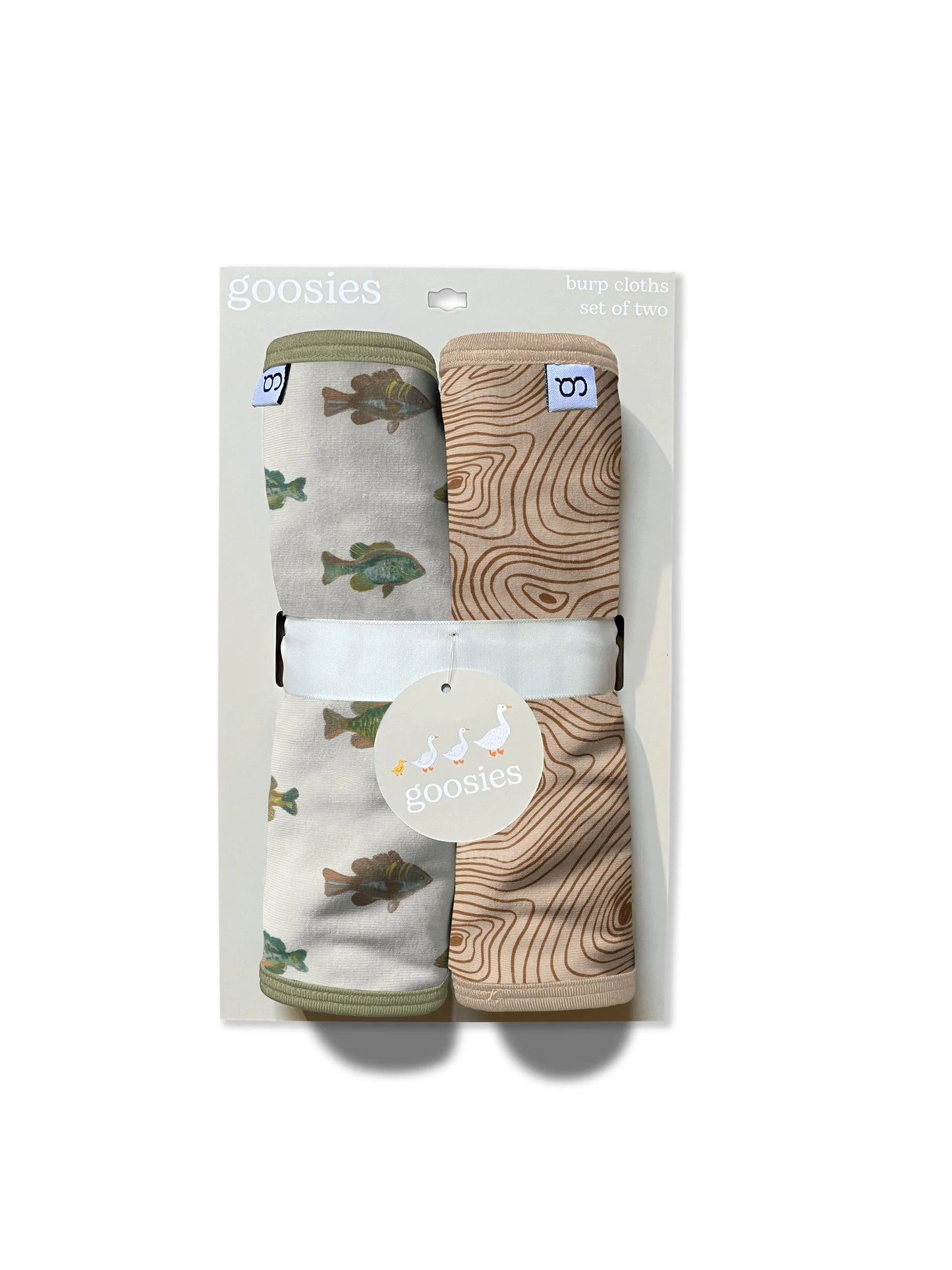 Lake Fish Burp Cloth Set - Doodlebug's Children's Boutique