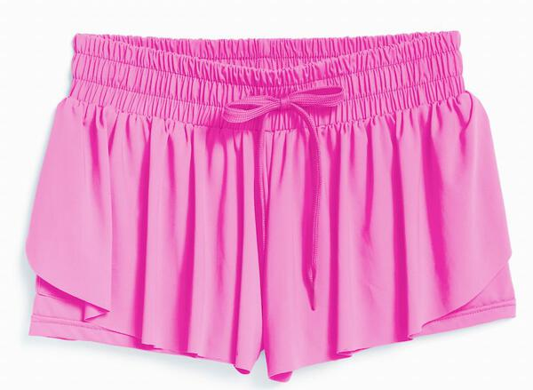 Fly Away Short in Bubble Gum Pink  - Doodlebug's Children's Boutique