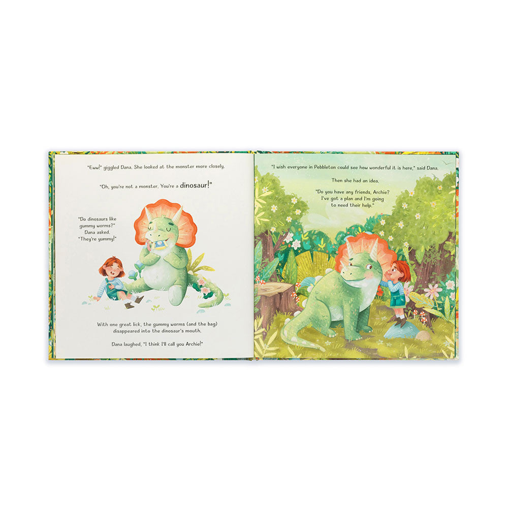 Archie, My Dinosaur Friend Book  - Doodlebug's Children's Boutique