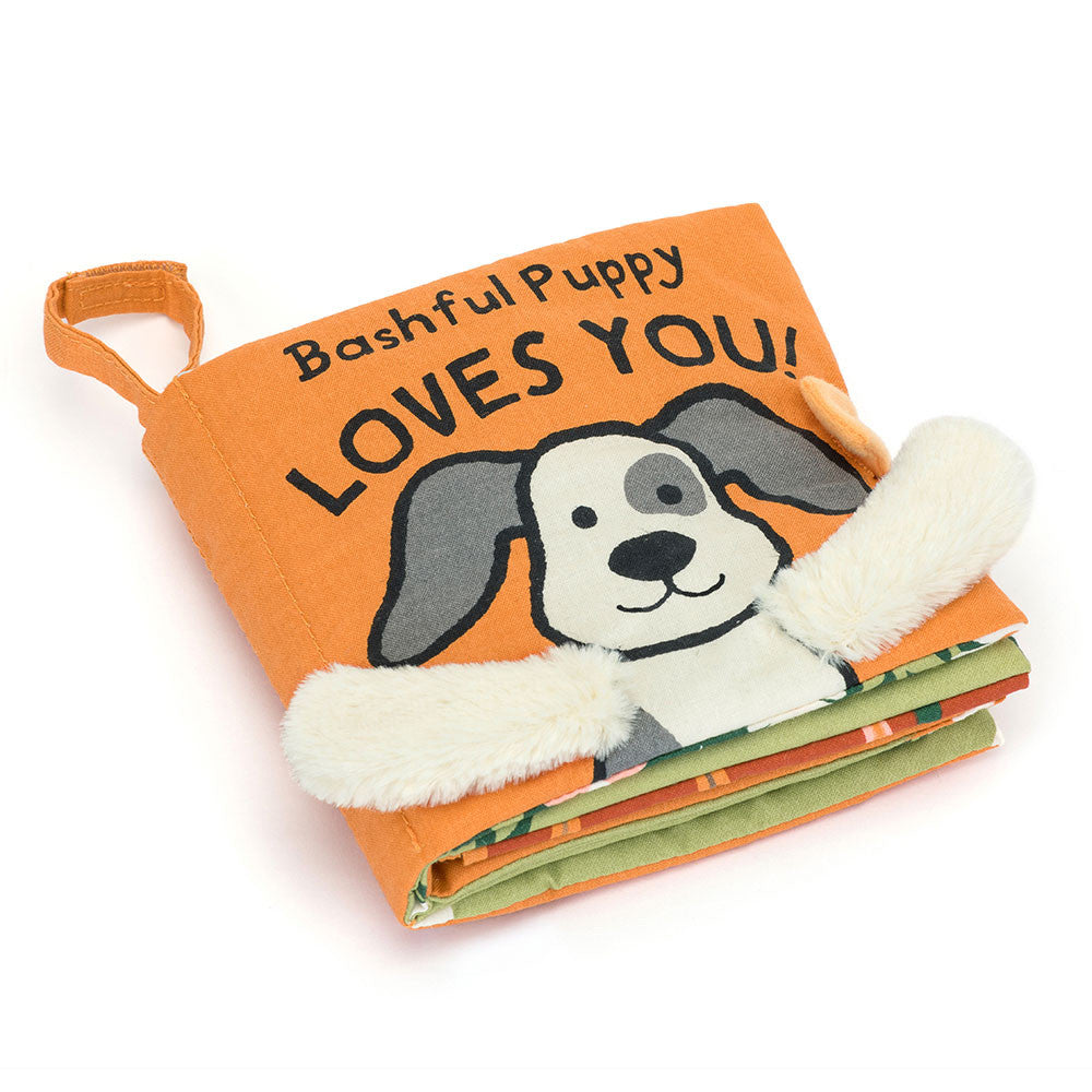 Bashful Puppy Loves You Book  - Doodlebug's Children's Boutique