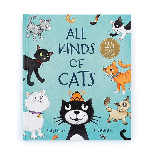 All Kinds of Cats Book  - Doodlebug's Children's Boutique