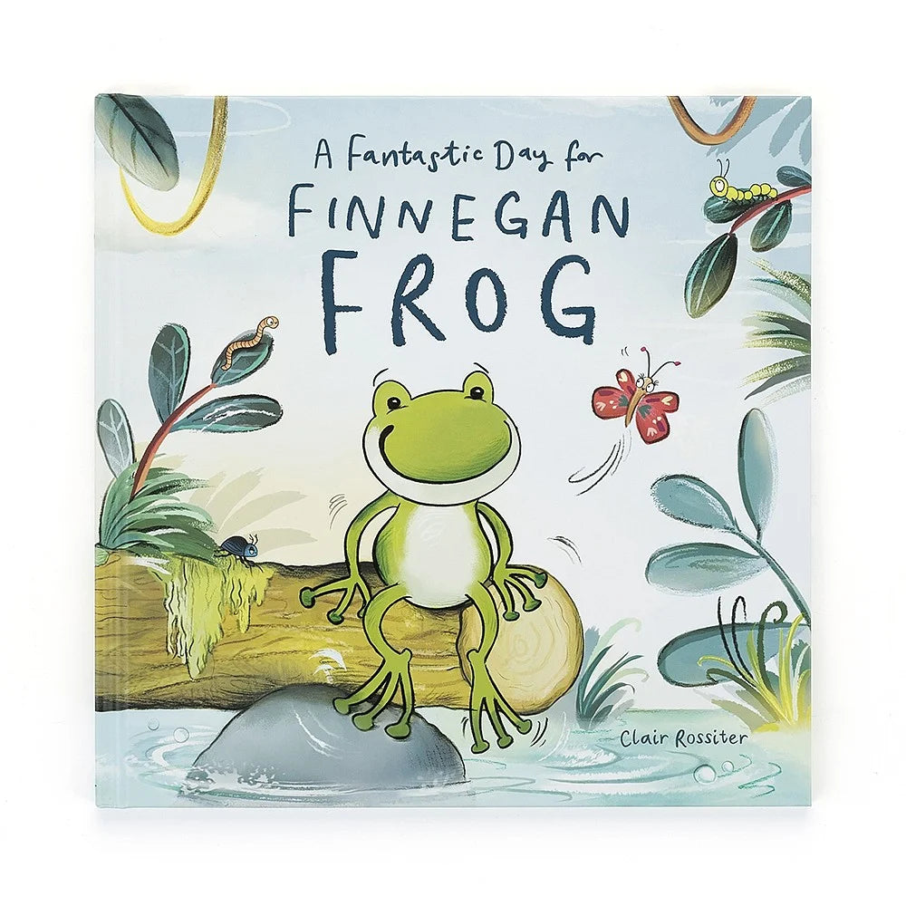 A Fantastic Day for Finnegan Frog Book  - Doodlebug's Children's Boutique
