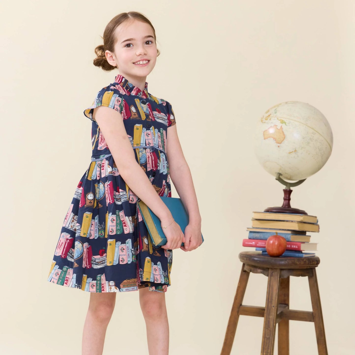 Fatima Dress in Bookshelf