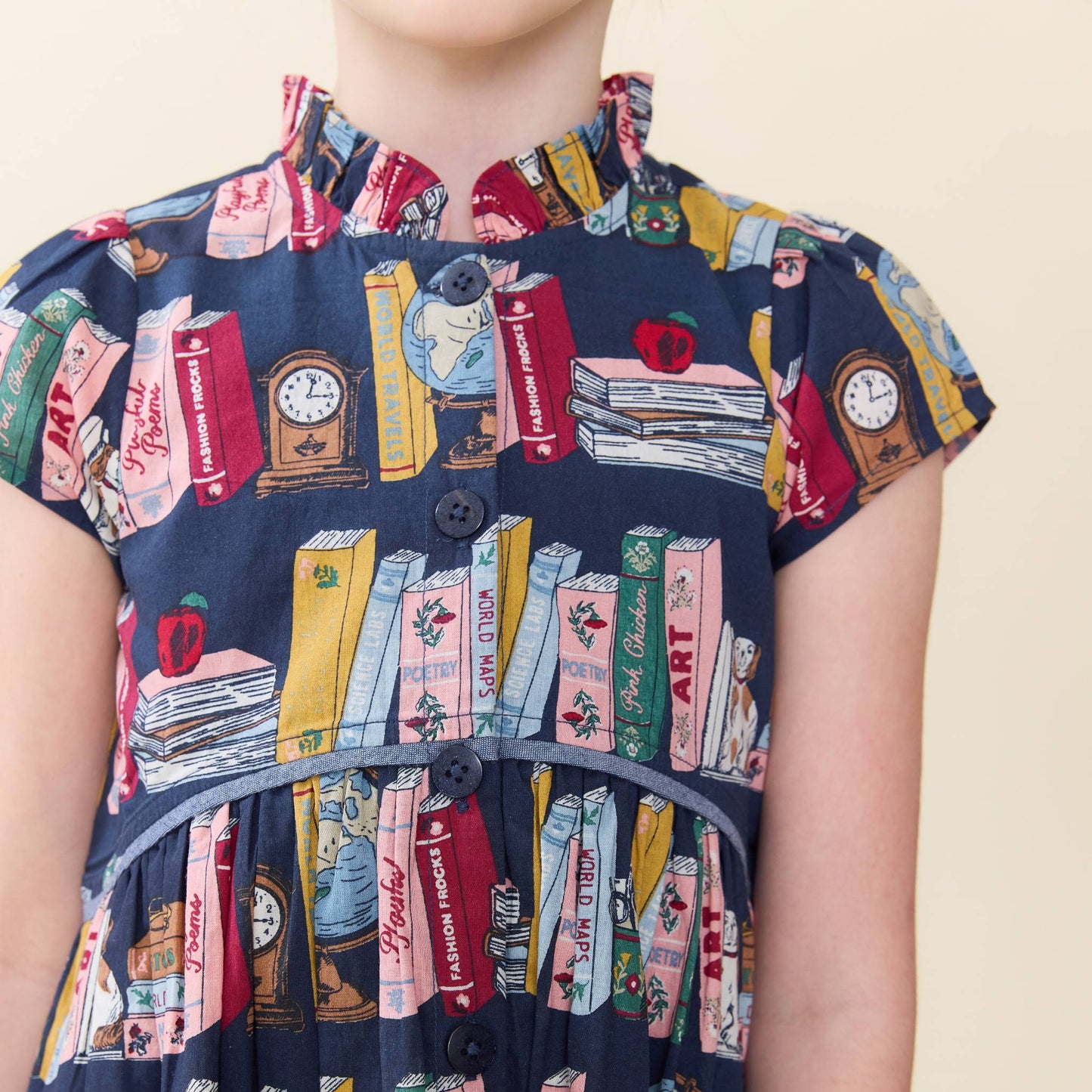 Fatima Dress in Bookshelf