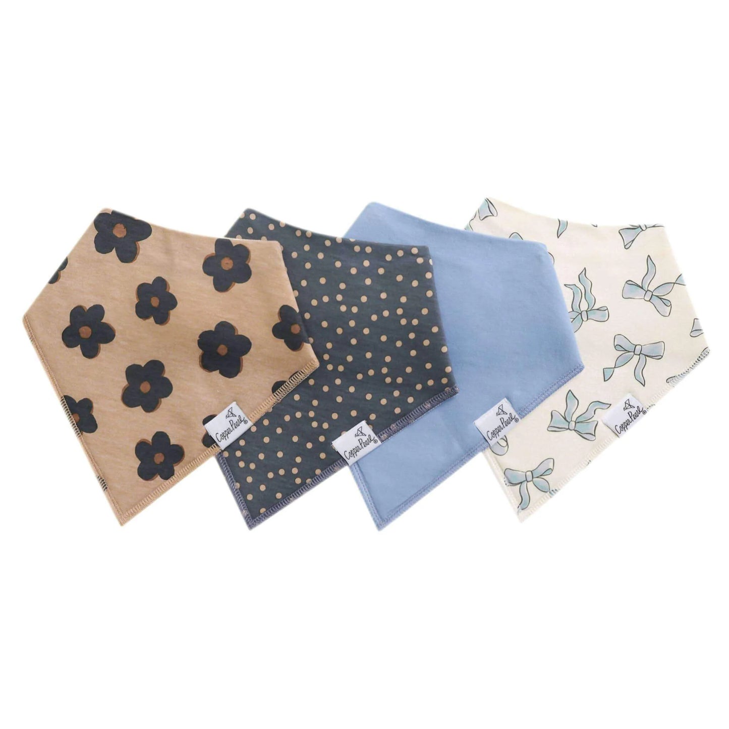 Gemma 4 Pack Bandana Bibs - Doodlebug's Children's Boutique