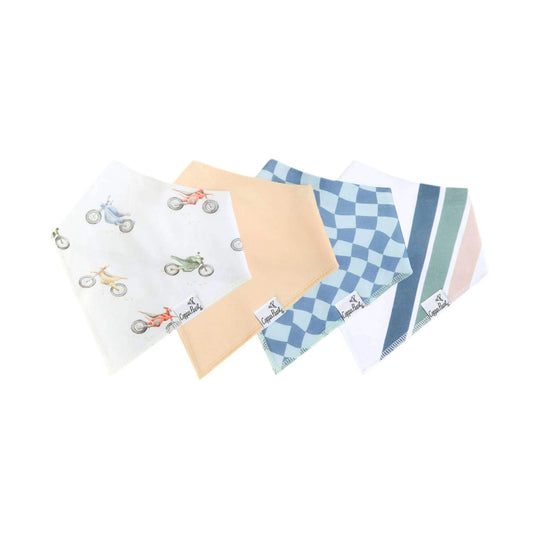 Ryder 4 Pack Bandana Bibs