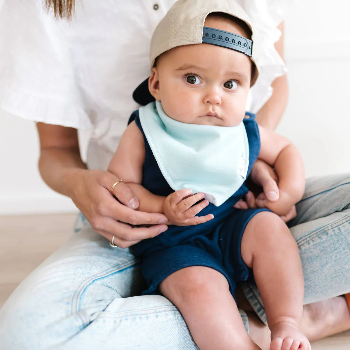 Stone 4 Pack Bandana Bibs - Doodlebug's Children's Boutique