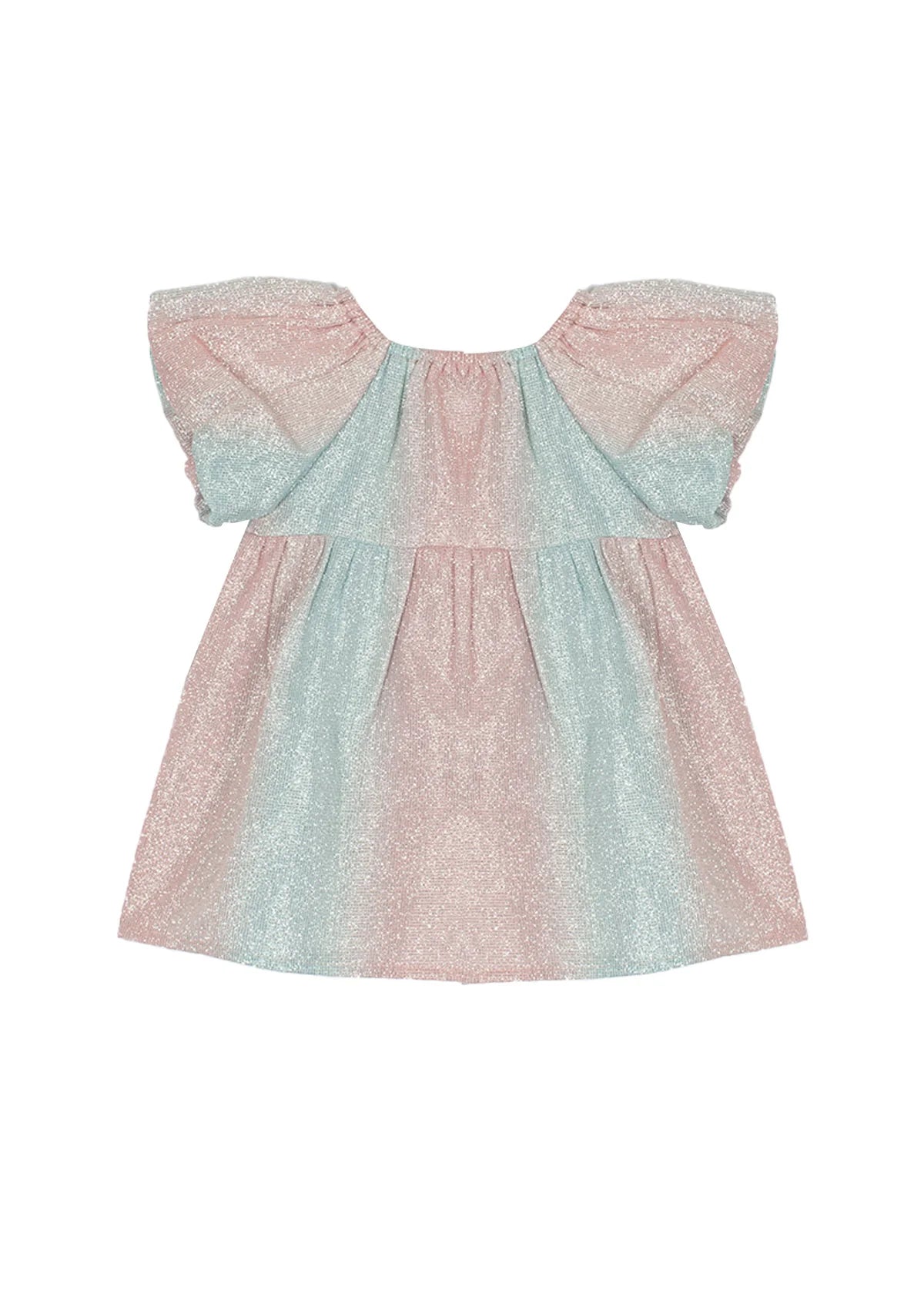 Pink Shimmer Dress  - Doodlebug's Children's Boutique