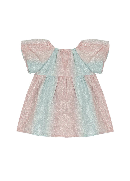 Pink Shimmer Dress  - Doodlebug's Children's Boutique