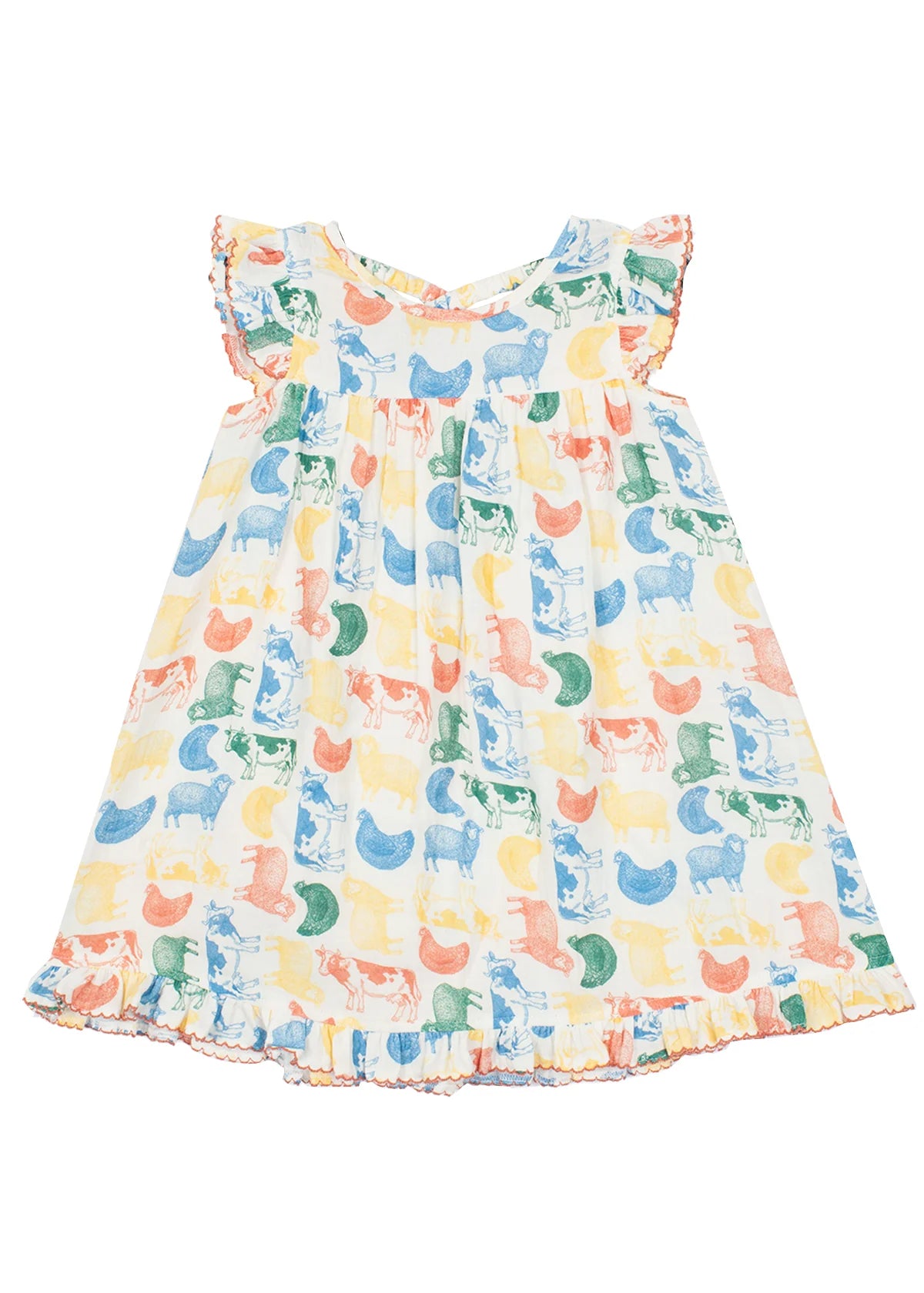 Barnyard Babe Dress - Doodlebug's Children's Boutique