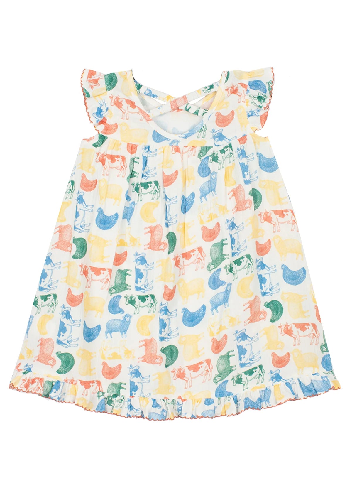 Barnyard Babe Dress - Doodlebug's Children's Boutique