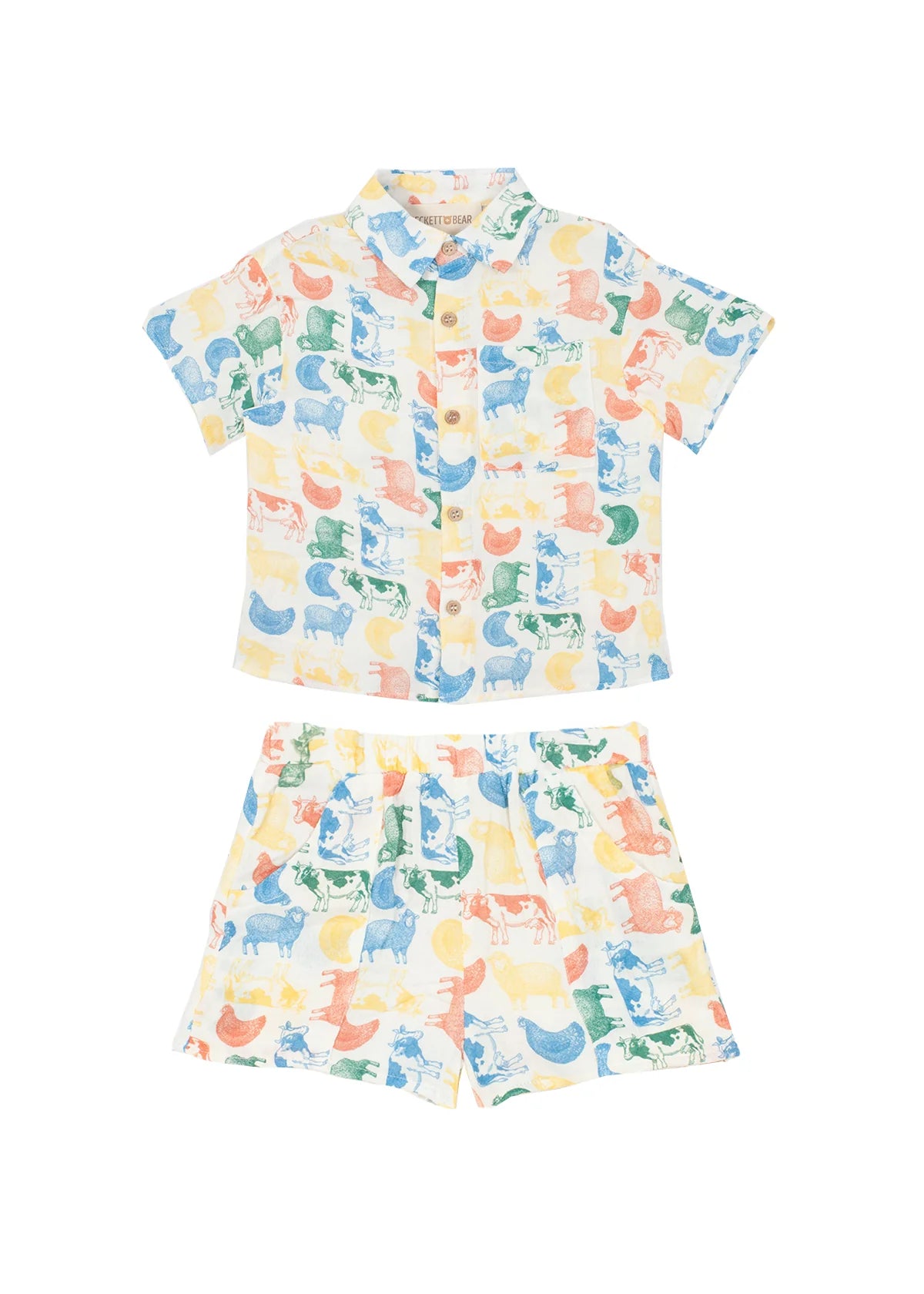 Barnyard Two Piece Set - Doodlebug's Children's Boutique
