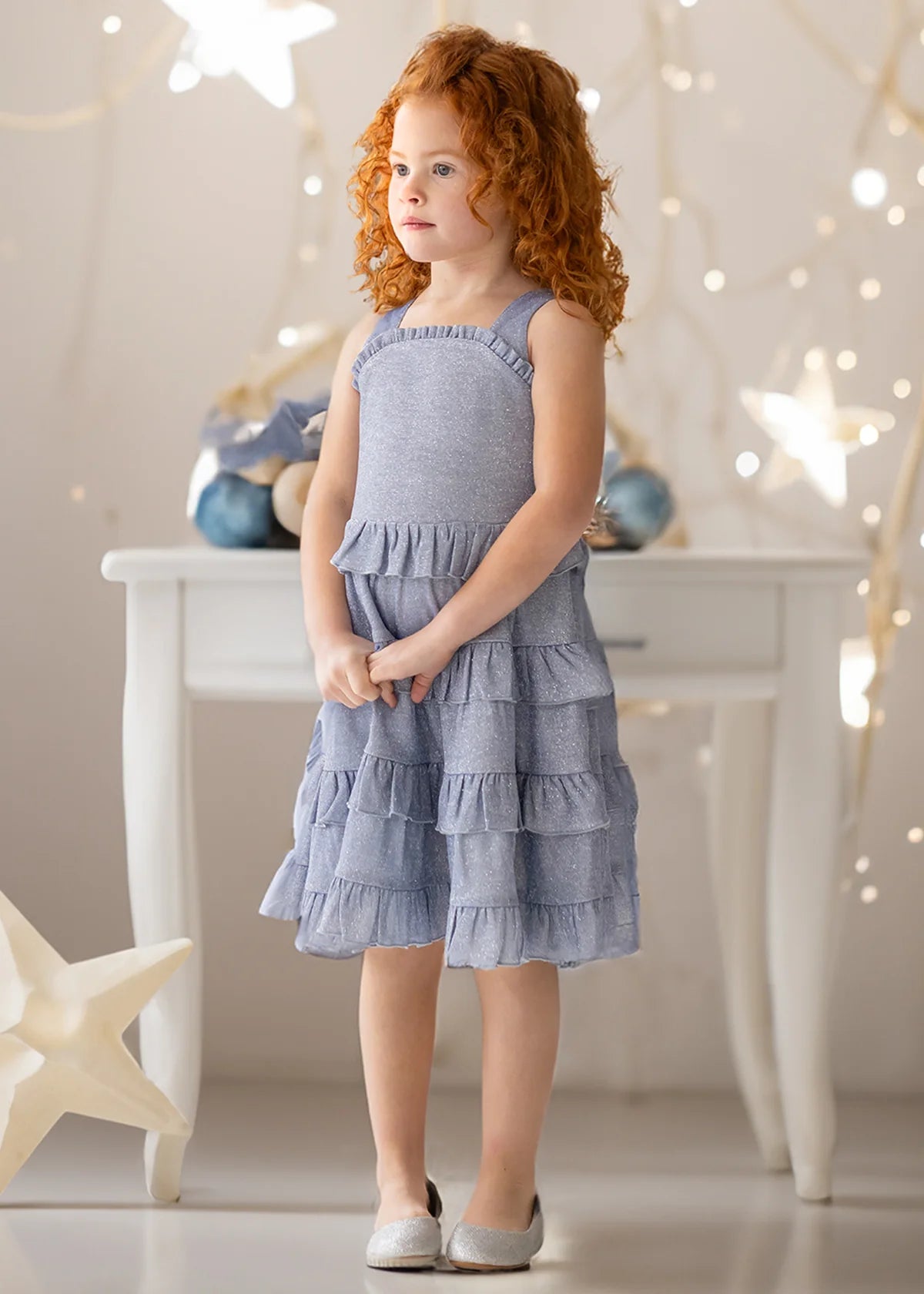 Stardust Dress  - Doodlebug's Children's Boutique