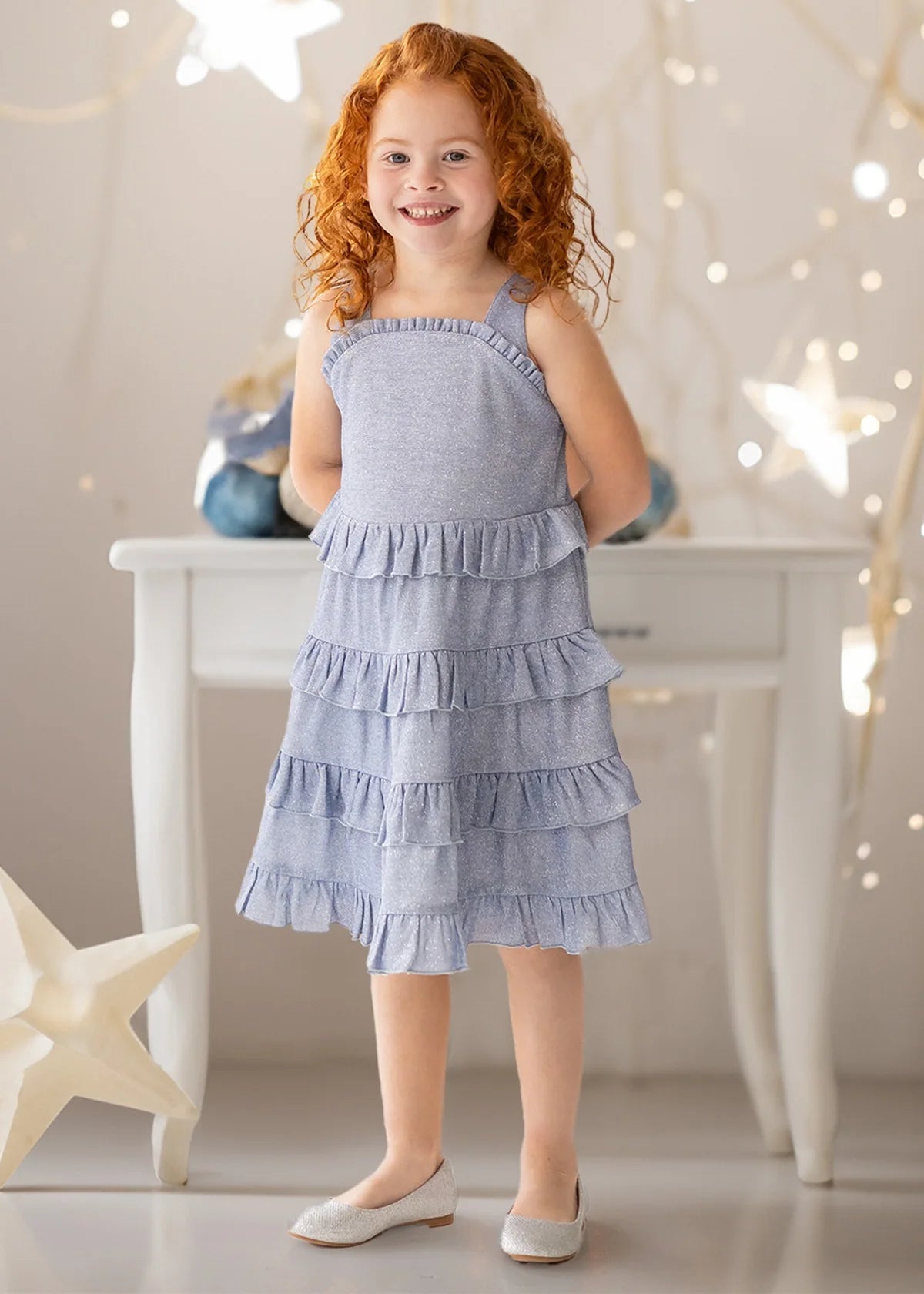 Stardust Dress  - Doodlebug's Children's Boutique