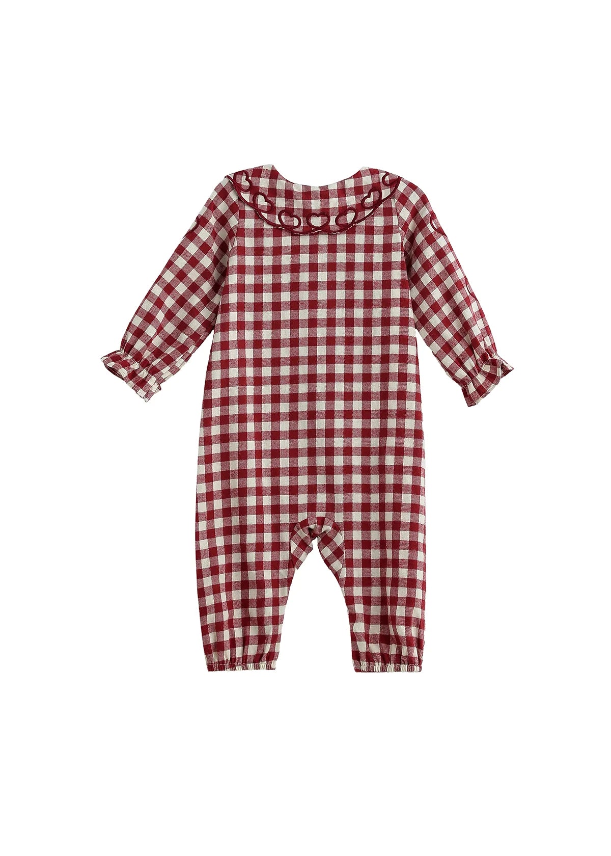 Valentina Gingham Romper