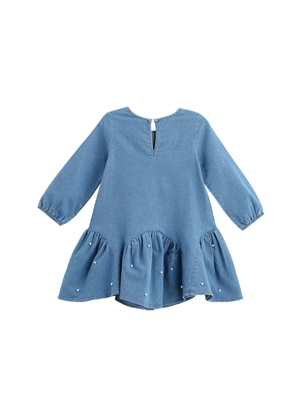 Denim Doll Long Sleeve Dress