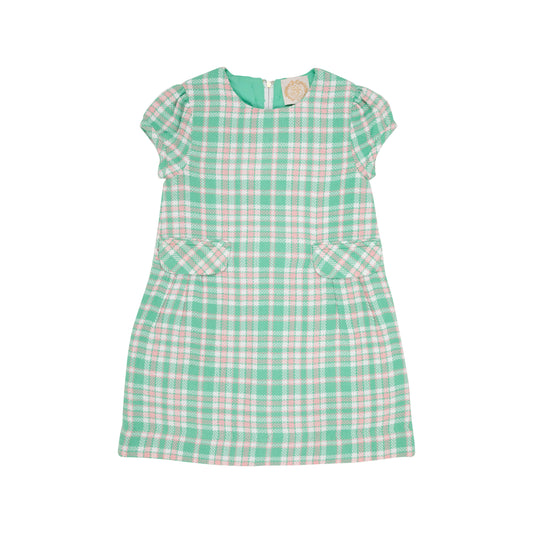 Betts Bow Dress in Putney Plaid  - Doodlebug's Children's Boutique